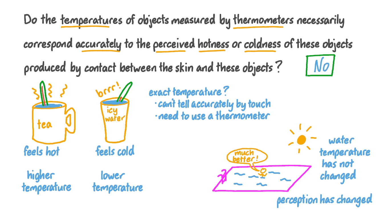 Question Video Explaining the Accuracy of Temperature Readings from