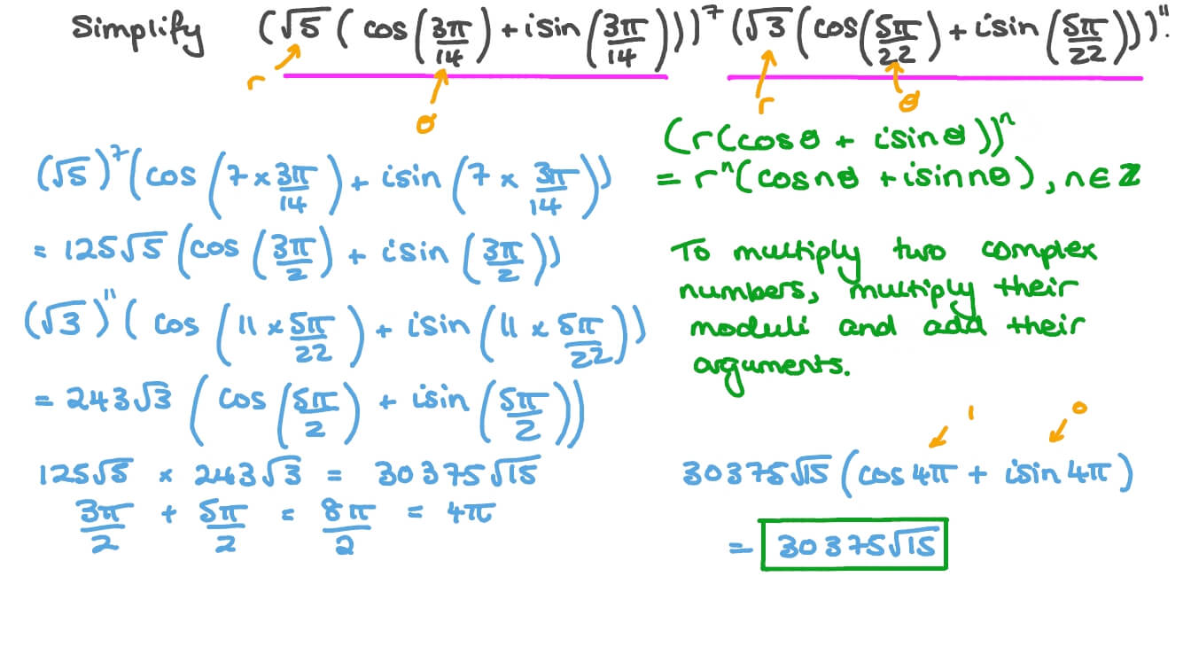 10+ Demoivres Theorem Calculator LawranceNii