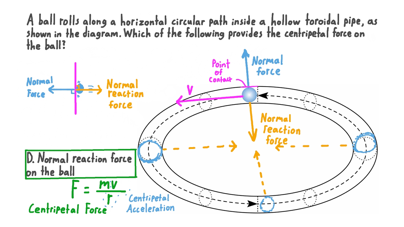 What Is the Centripetal Force Acting on the Ball