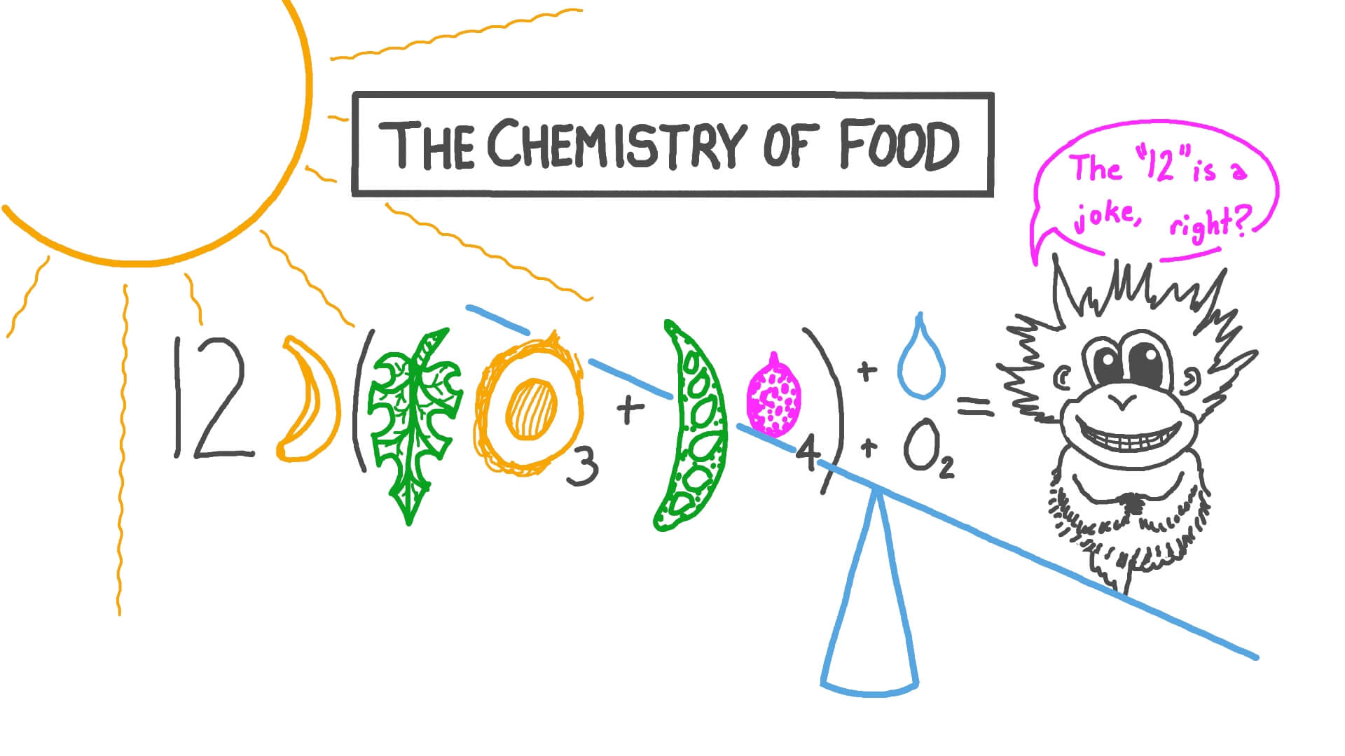 Lesson Video The Chemistry of Food Nagwa