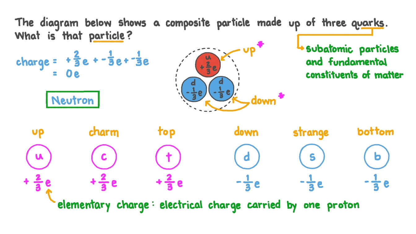 Question Video Recalling the Identity of a Particle That Contains One