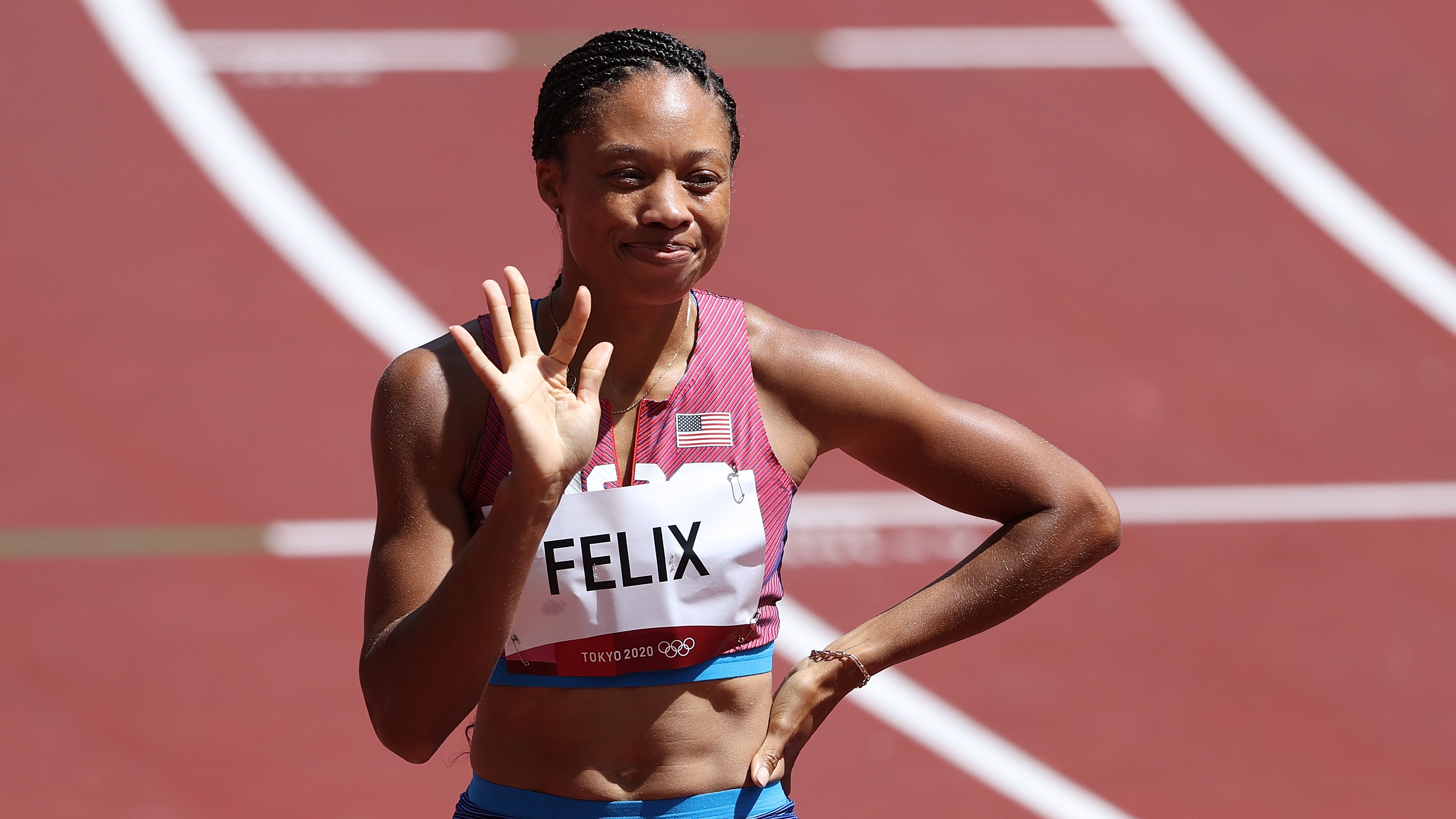 Allyson Felix Advances to the 400m Semifinals in 50.84 NBC Bay Area