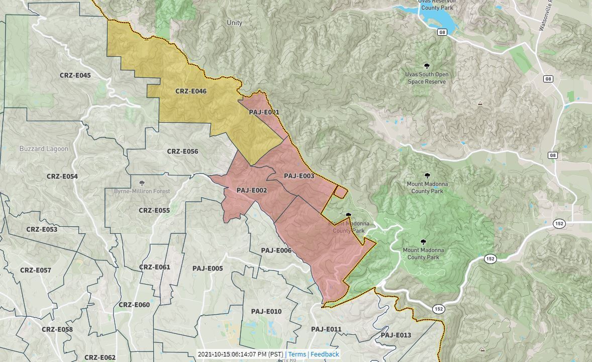 Estrada Fire 35 Contained, Evacuation Lifted in Parts of Santa Cruz