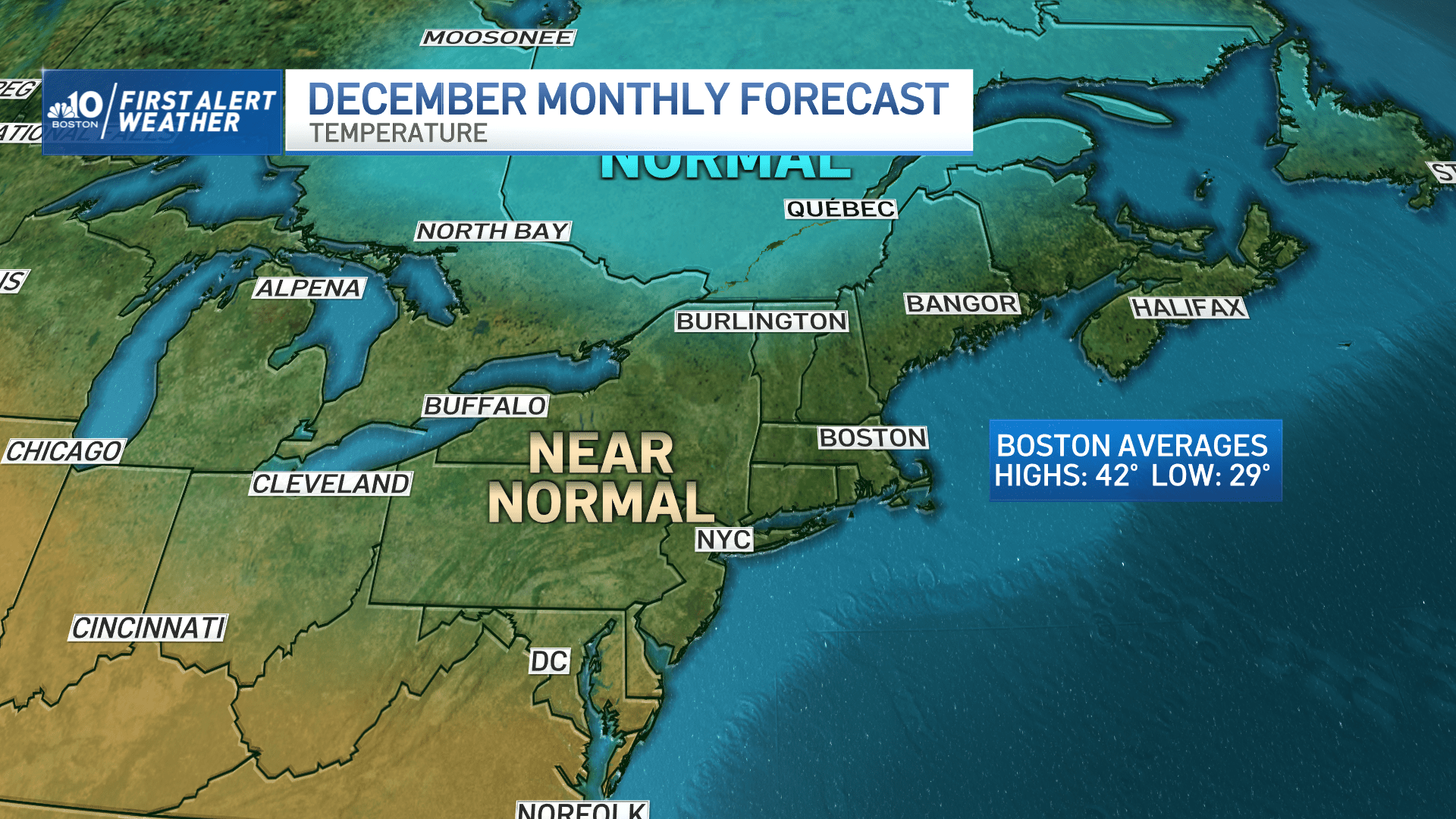 New England Winter Forecast 202122 When Will it Snow? NBC Boston
