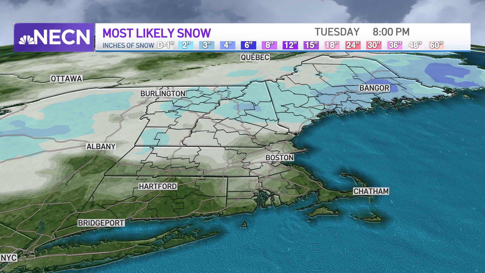 Massachusetts Snow Forecast How Much Snow Will Fall in Boston? NBC Boston
