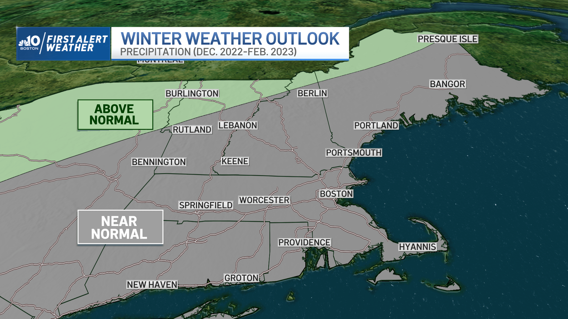 NOAA’s Winter Outlook 202223 Shows How Much Snow Mass. Could Get NBC