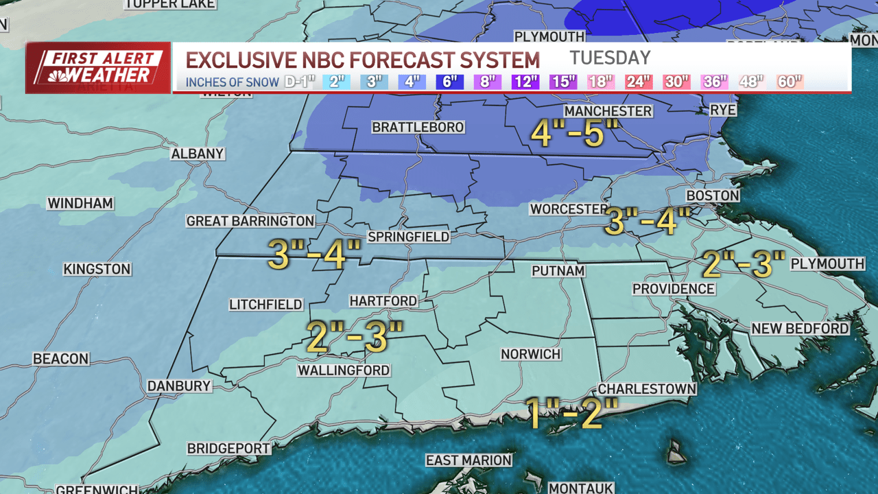 Boston, MA snow changes to mix and rain NBC Boston
