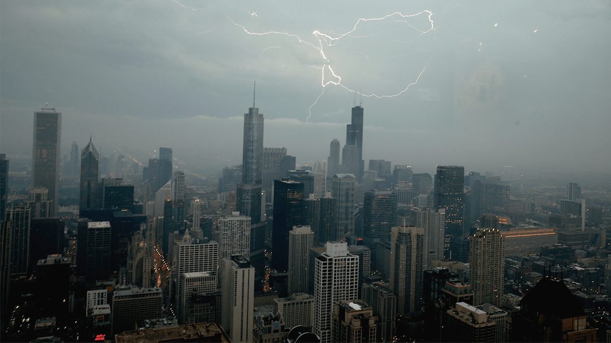 Showers, storms for morning commute – NBC Chicago
