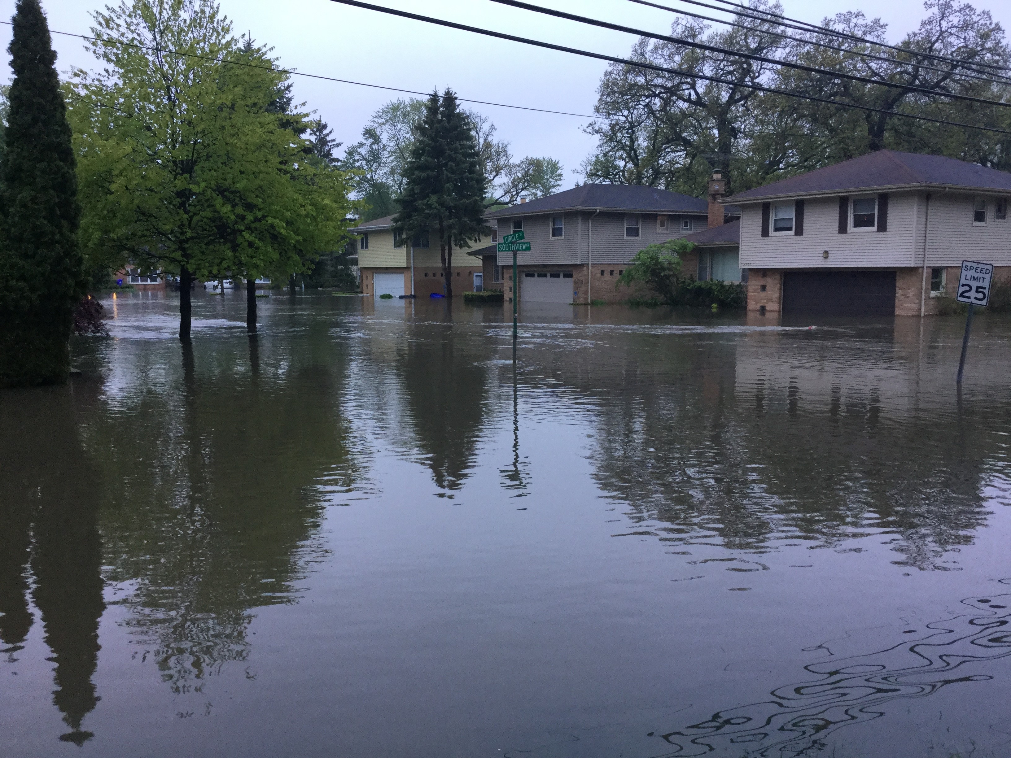 About 40 People Rescued from Homes in Lyons Due to Flooding NBC Chicago