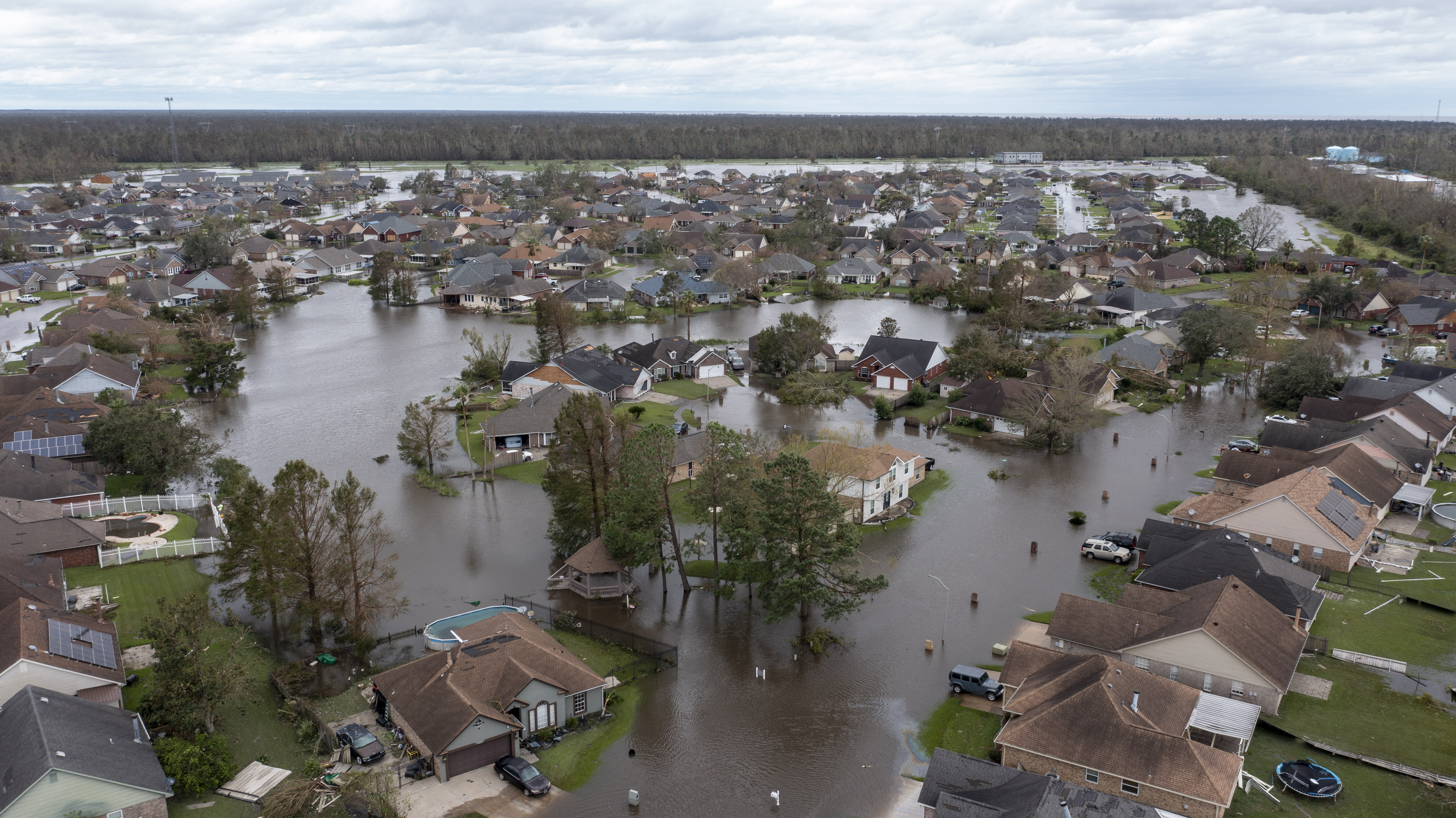 Hurricane Ida Man Attacked by Alligator in Louisiana Floodwaters NBC
