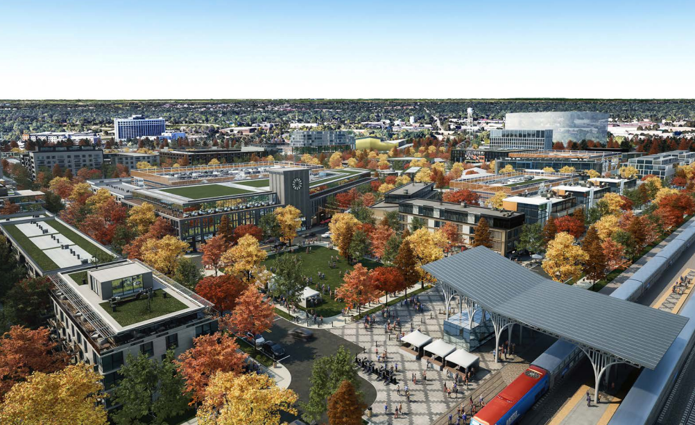 What Would Bears’ Stadium Complex in Arlington Heights Look Like? These Renderings Give an Idea