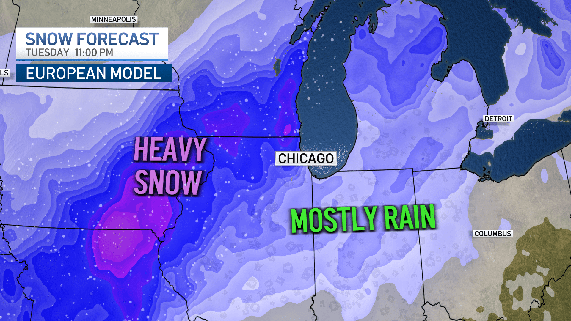 Chicago forecast signs indicate potential for winter storm next week NBC Chicago