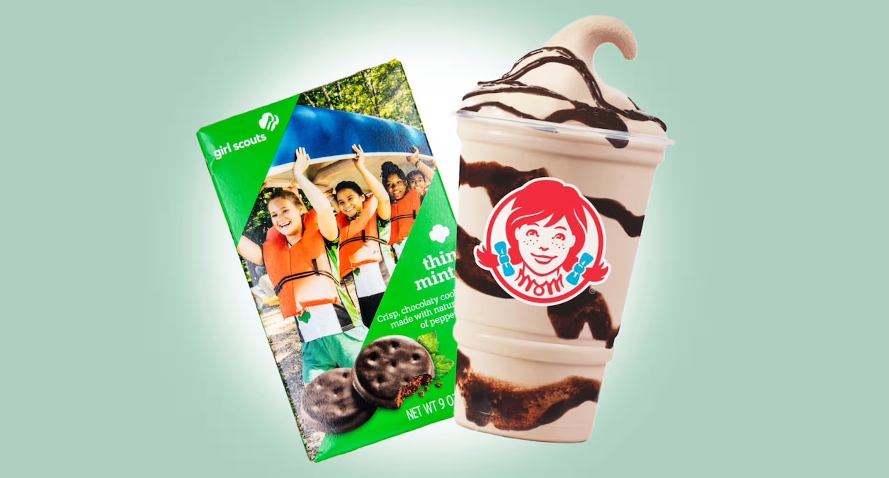 Wendy’s is turning this Girl Scout Cookie flavor into a Frosty