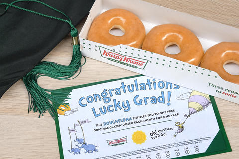 Krispy Kreme Offers Free Doughnuts to Class of 2025 Graduates