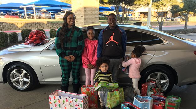 Denton County Mother of Four Receives a New Car Through “Rides for Hope