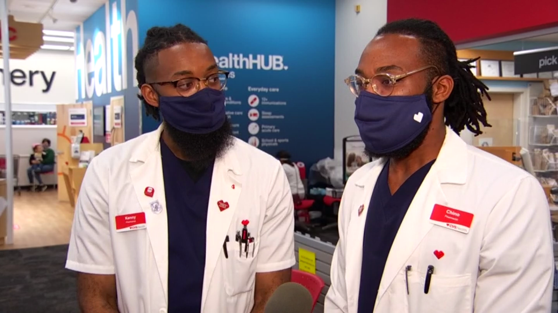 Twin Pharmacists Administer Thousands of Vaccines in North Texas NBC