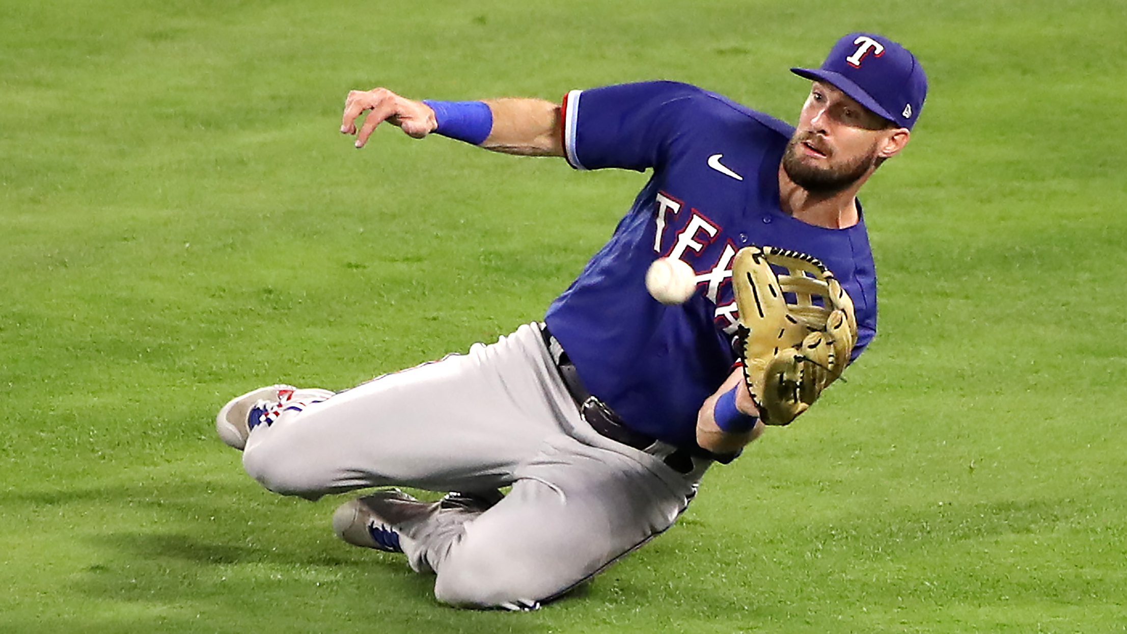 Rangers David Dahl on Injured List After Crash Into RF Wall NBC 5