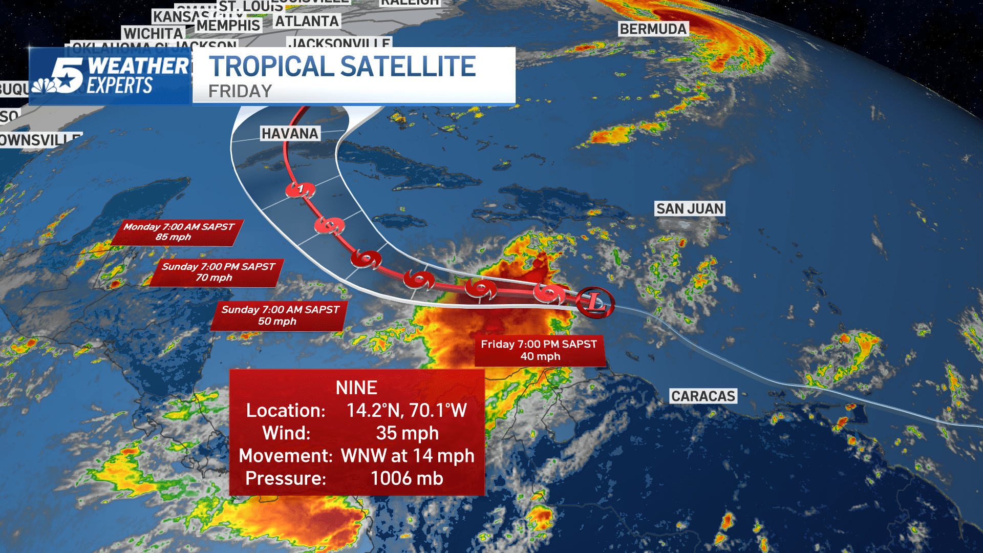What is Going on in the Tropics During Hurricane Season 2022? NBC 5