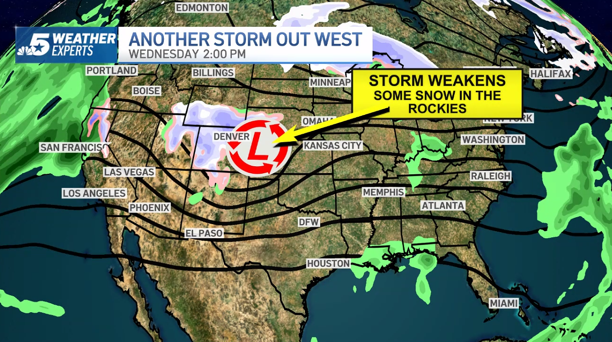 How Will Pacific Storms on the West Coast Affect North Texas Weather