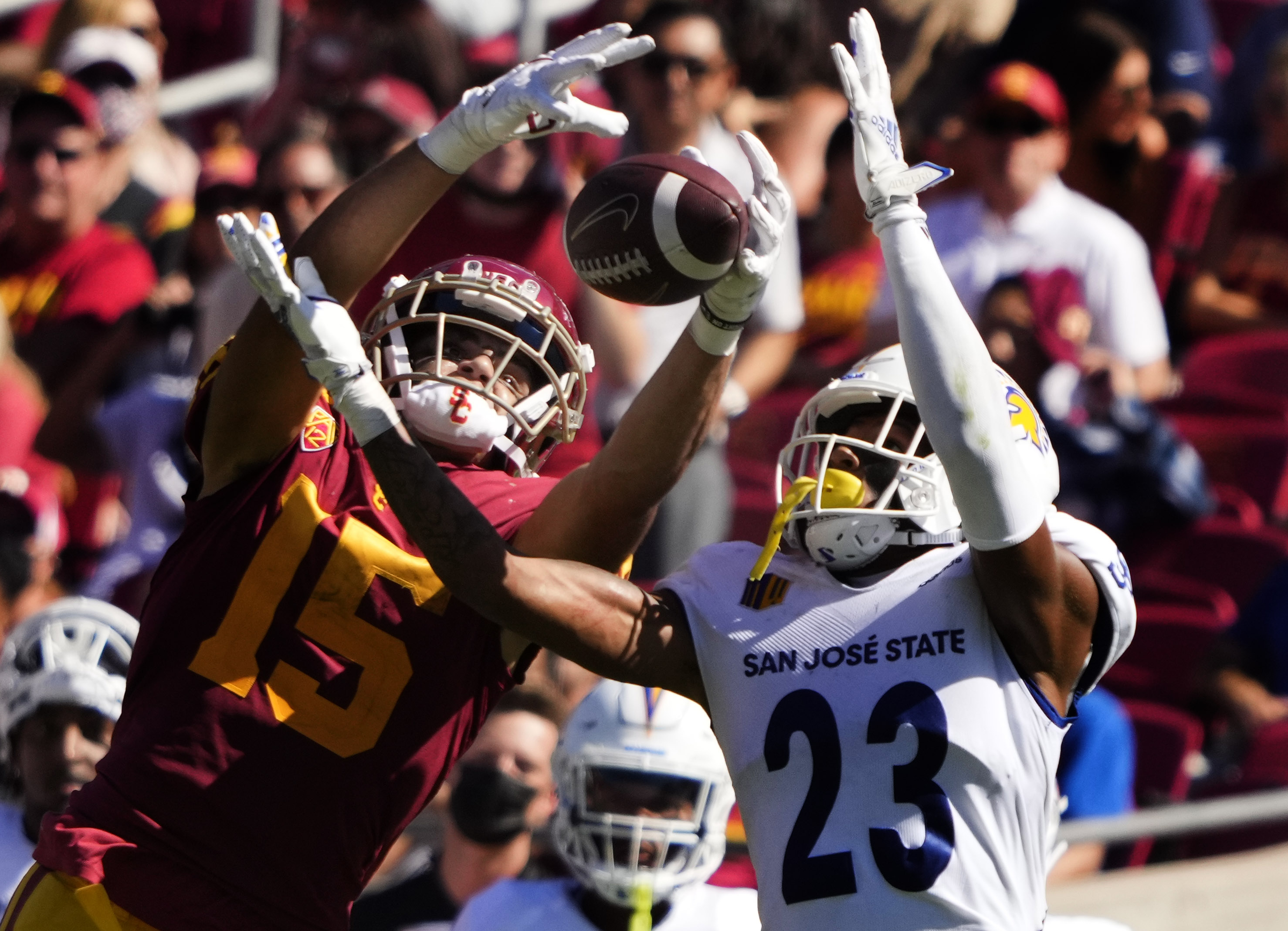 Drake London, USC Defense Carry No. 15 Trojans Past San Jose State, 30