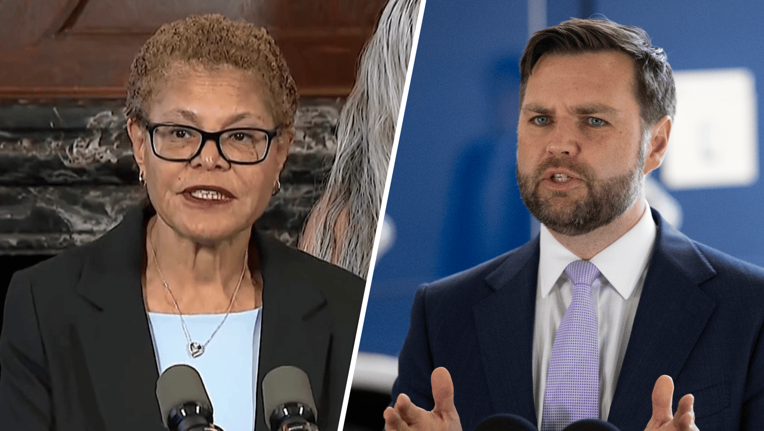 Mayor Blasts VP Over LA Visit Comments