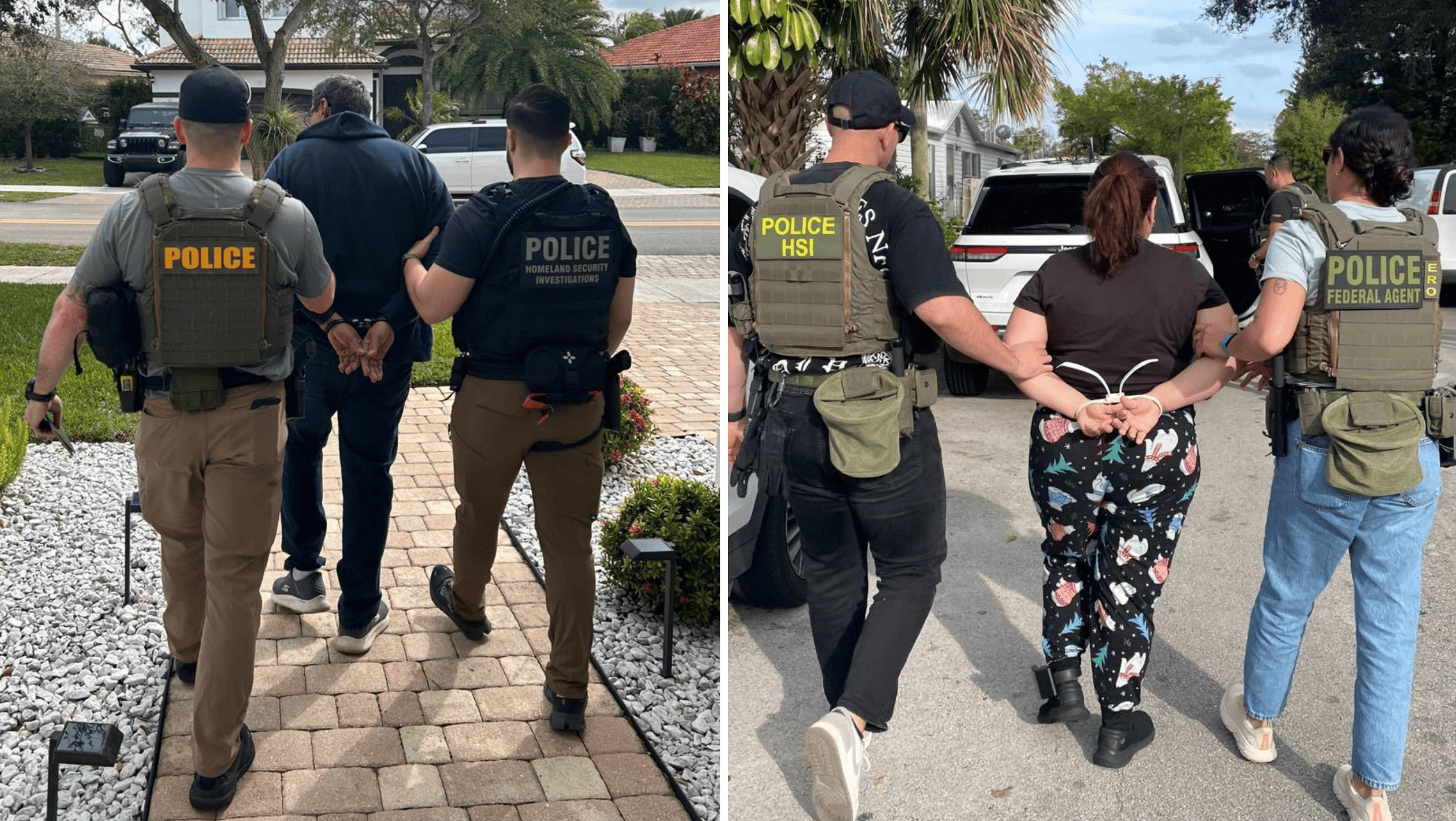 Undocumented Immigrants Arrested in South Florida Raids
