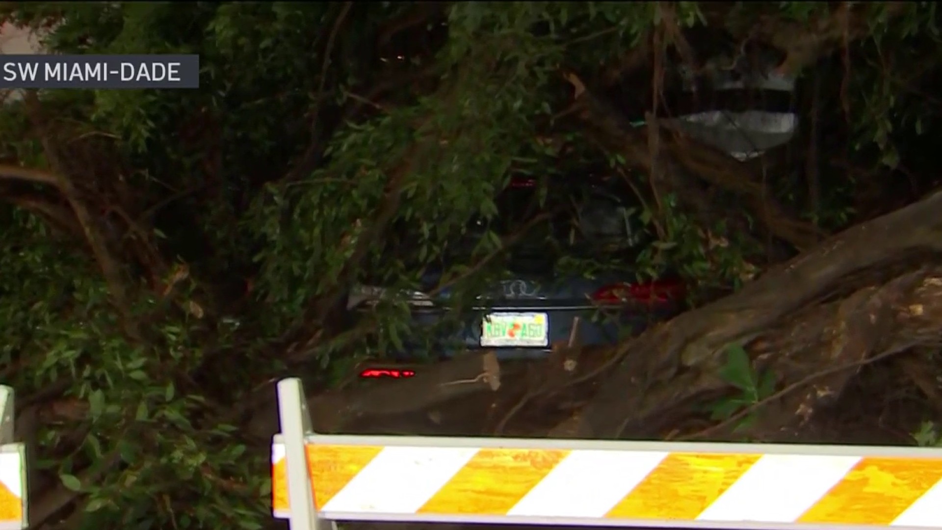 Thunderstorms Hit Miami-Dade