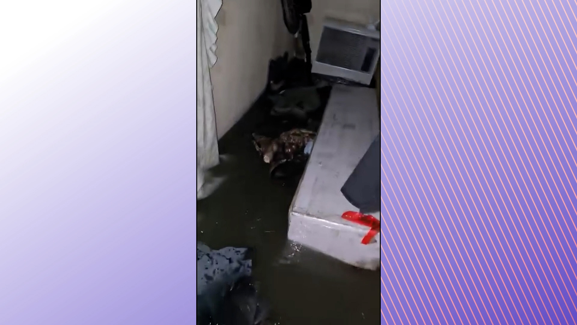 Alaska man floats away in home