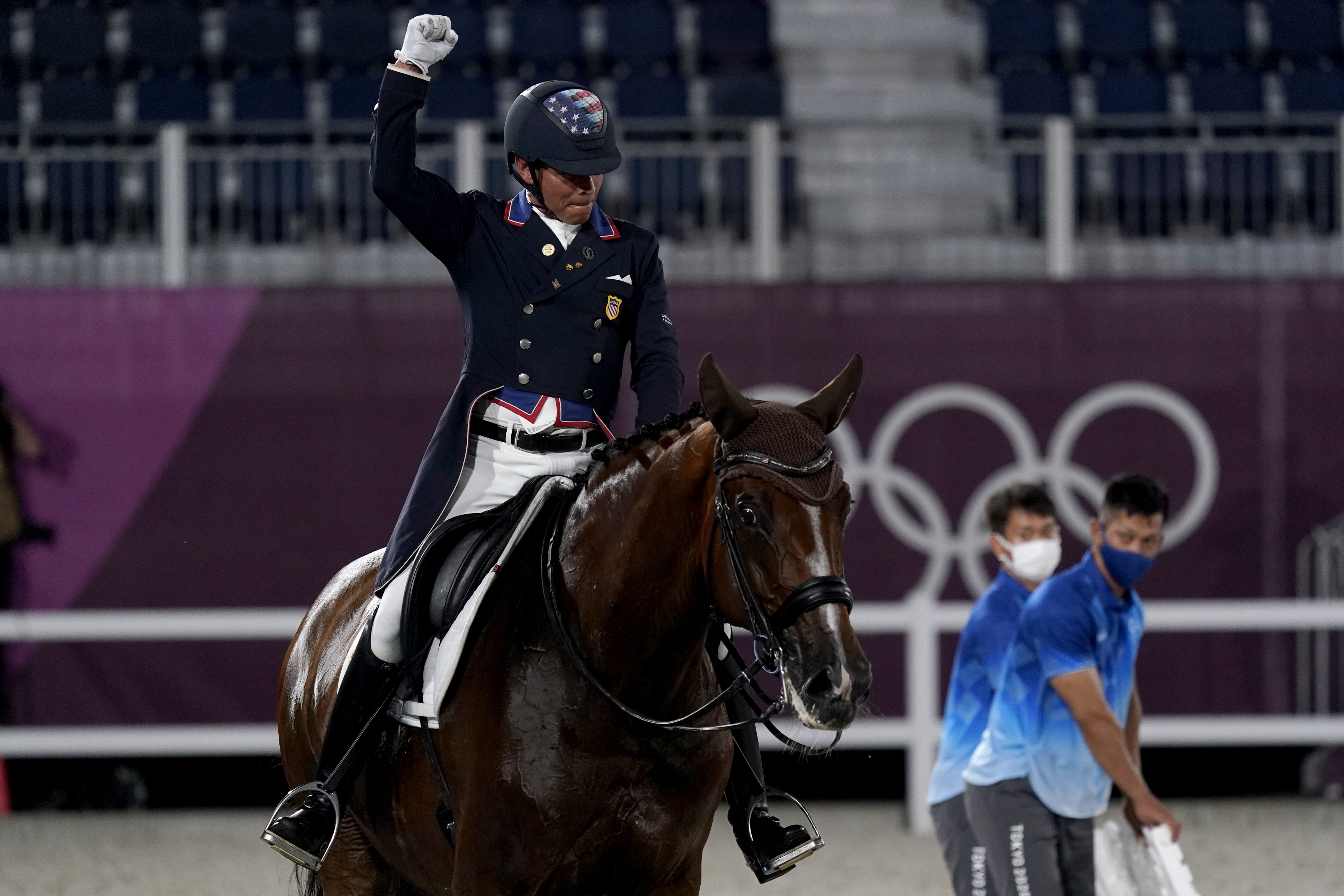 US Equestrian Team Wins Silver in Dressage Team Grand Prix Special