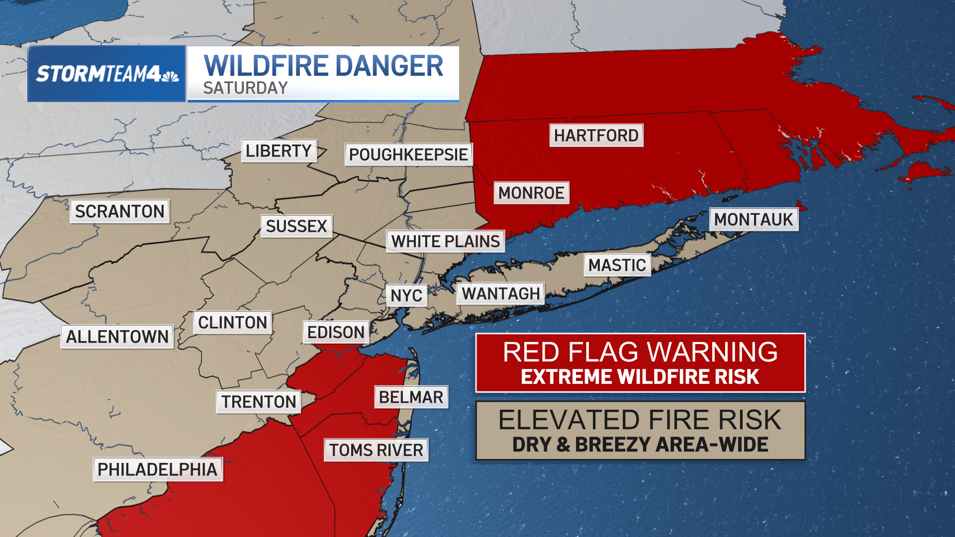 Halloweekend stays dry, wildfire risk up as strong breeze brings