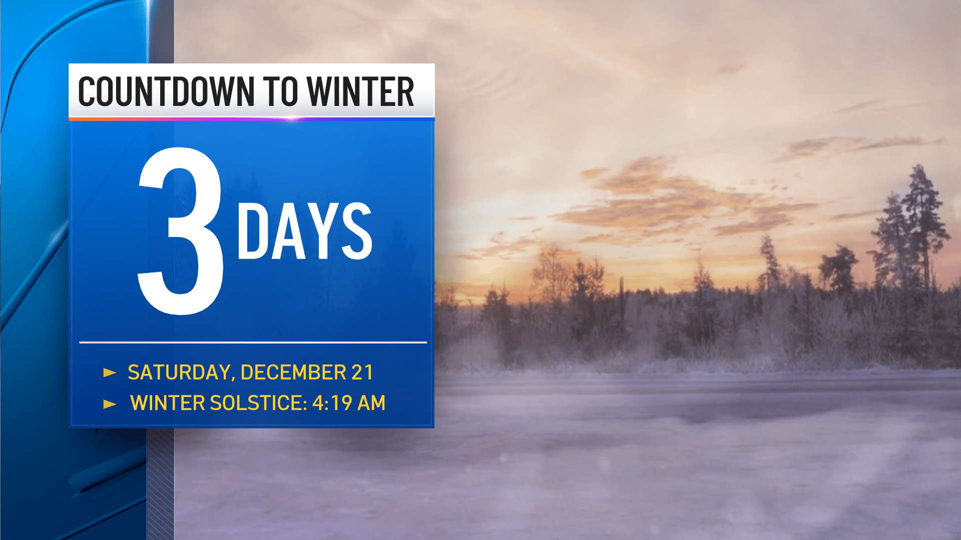 When is the winter solstice?: Shortest day of the 12 months is sort of right here