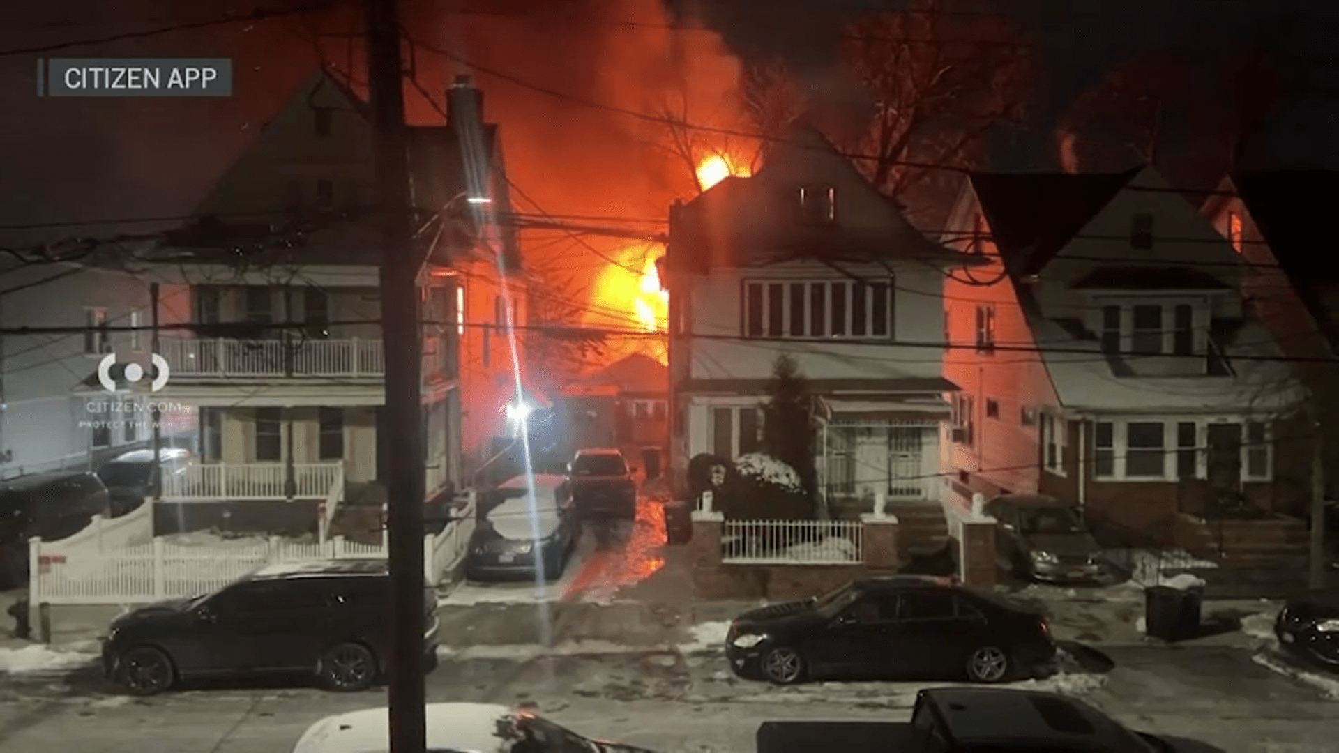 5 damage in main NYC home fireplace as firefighters battle frozen hydrants