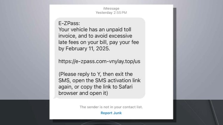 ‘Don’t click on that hyperlink’: New E-ZPass rip-off is focusing on folks over texts