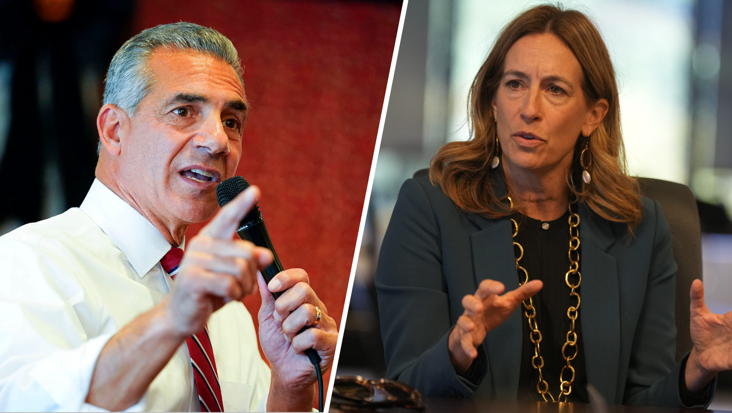 Mikie Sherrill, Jack Ciattarelli to face off in NJ governor race: What to find out about them