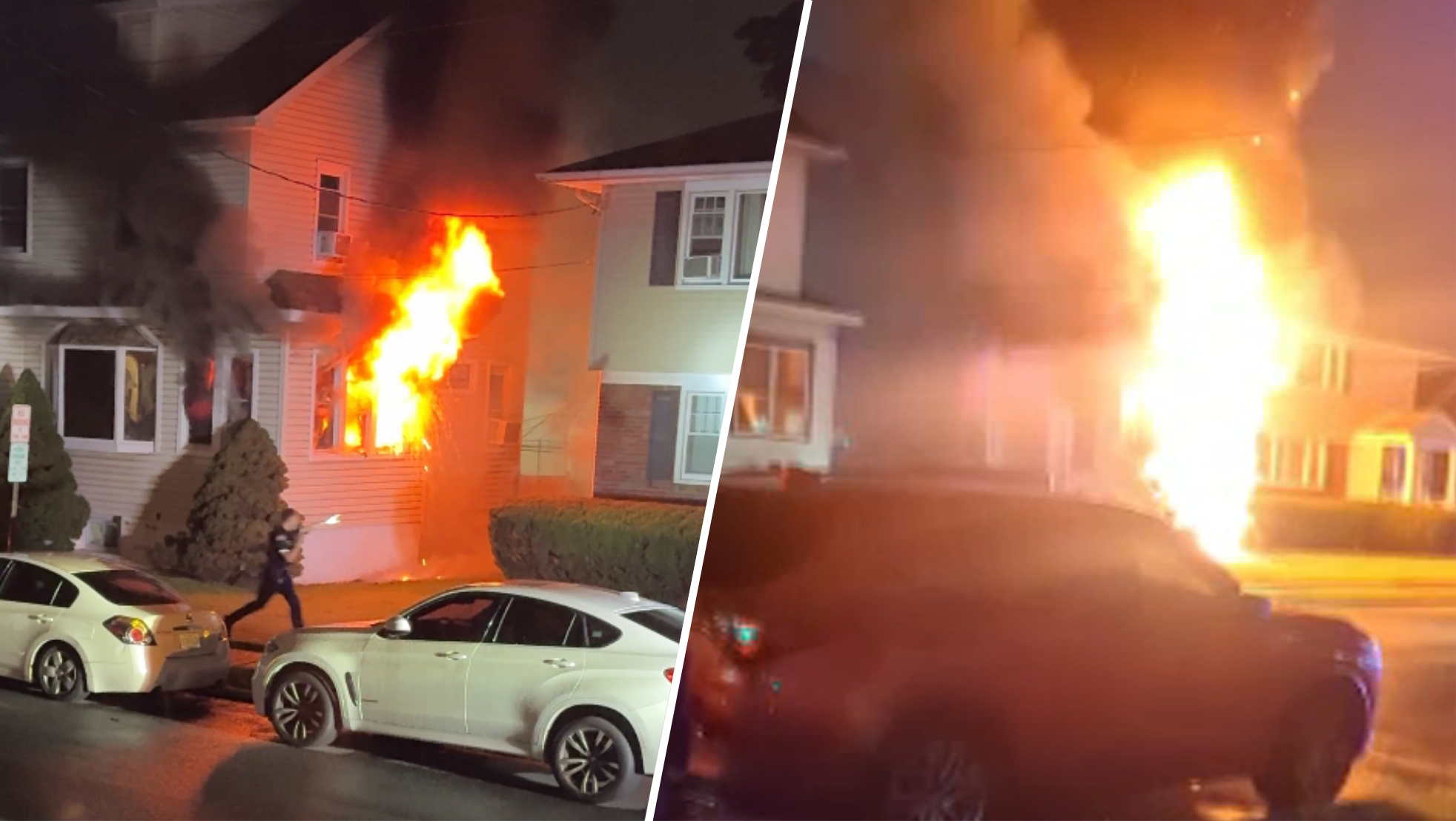 Cop and his father hailed as heroes for saving NJ individuals from NJ home hearth