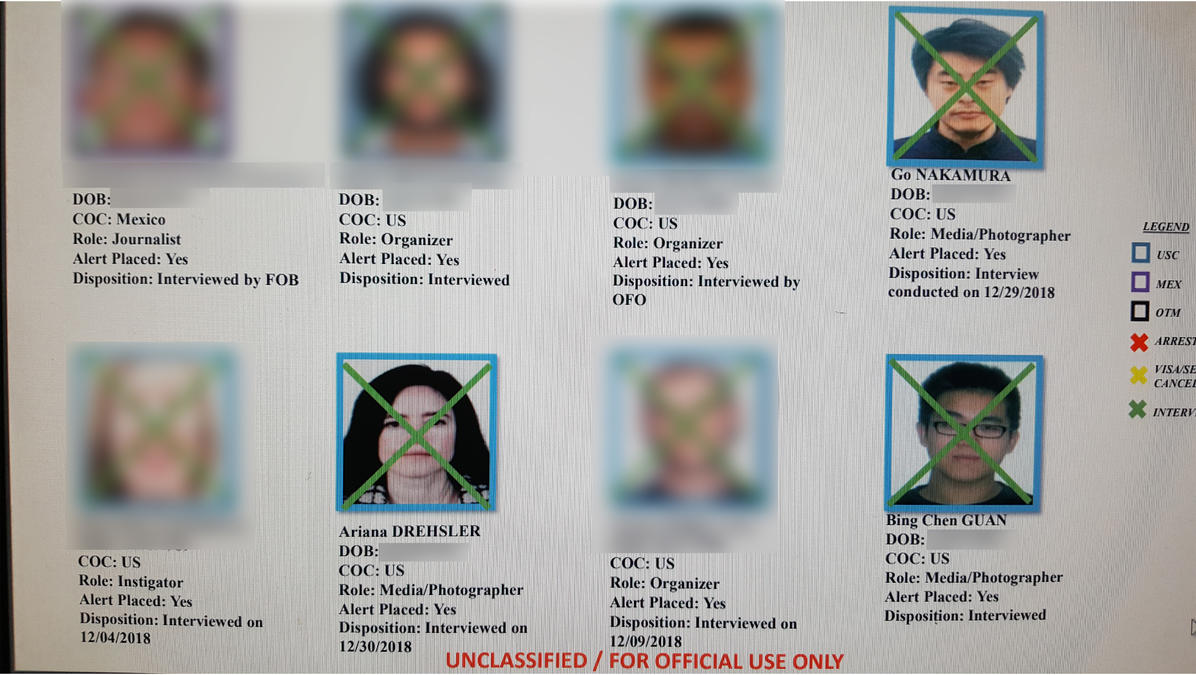 Source: Leaked Documents Show the U.S. Government Tracking Journalists and Immigration Advocates Through a Secret Database - Vimarsana News
