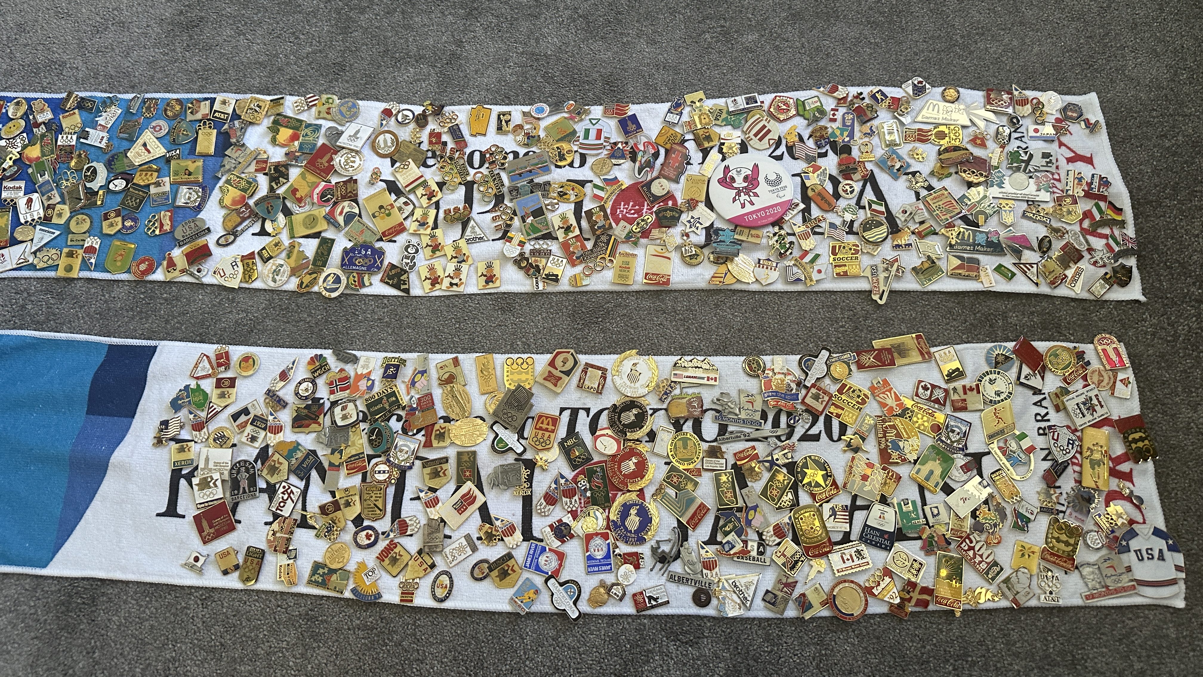 Why trading Olympic pins is popular among athletes in Paris NBC 7 San