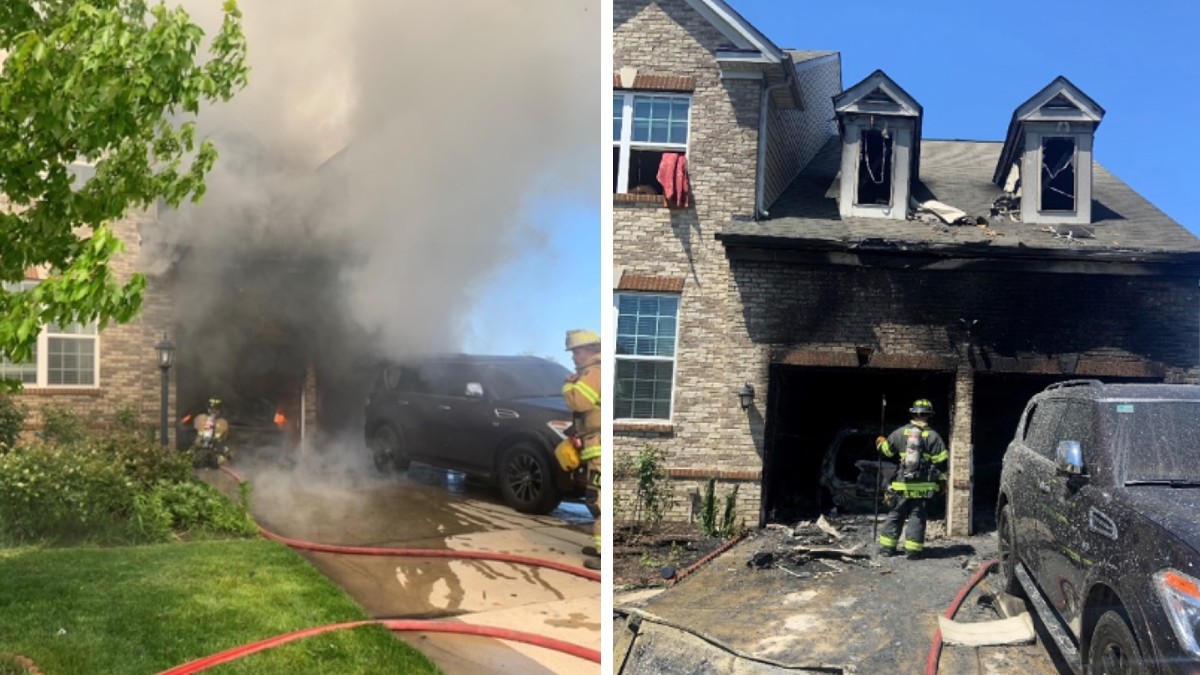 Electric Car Sparked Virginia Fire, Did 235K Damage Officials NBC4 Washington