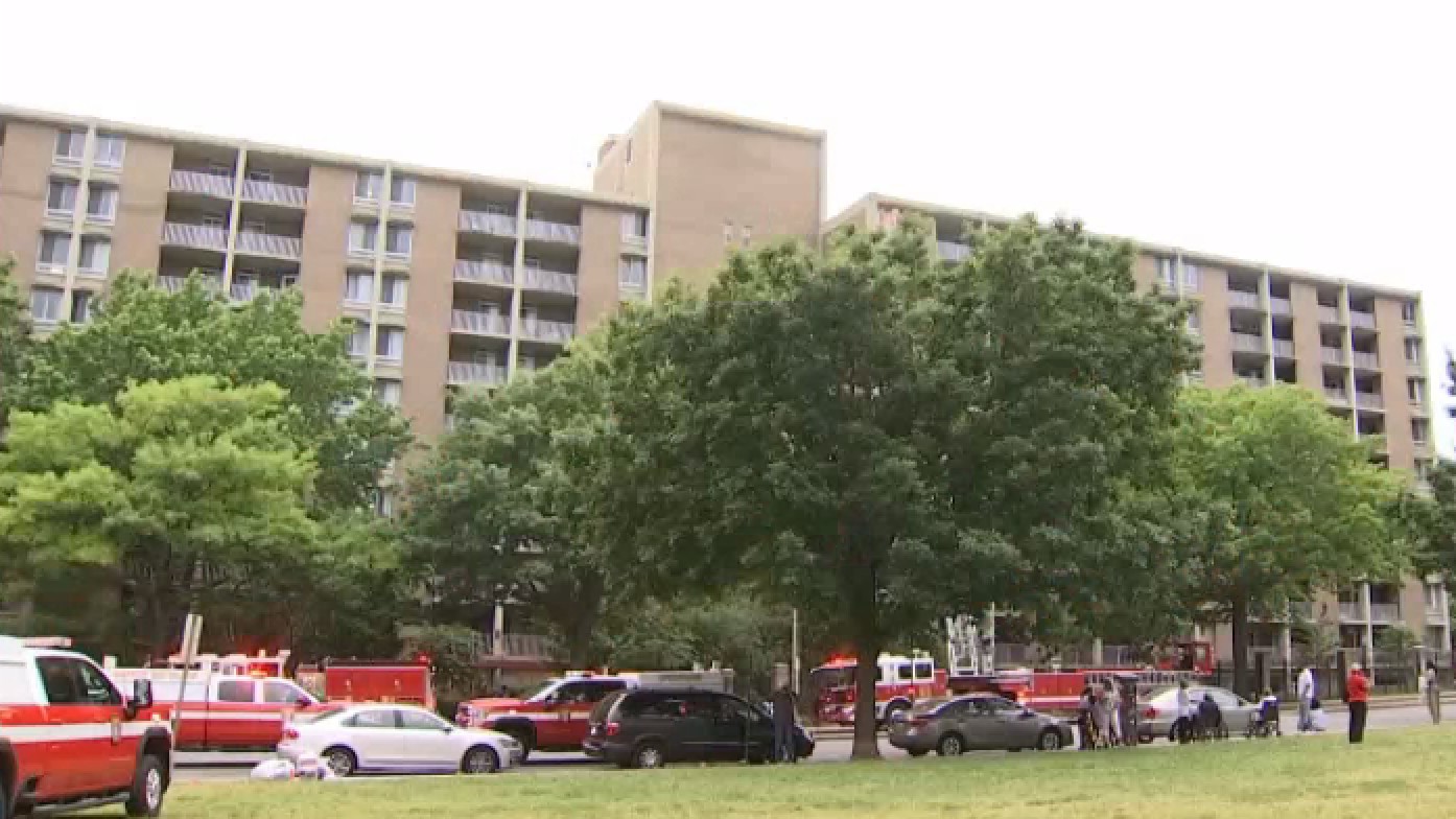 Illegal Fireworks Start Fire at DC Seniors' High-Rise; 2 Hurt - Vimarsana News