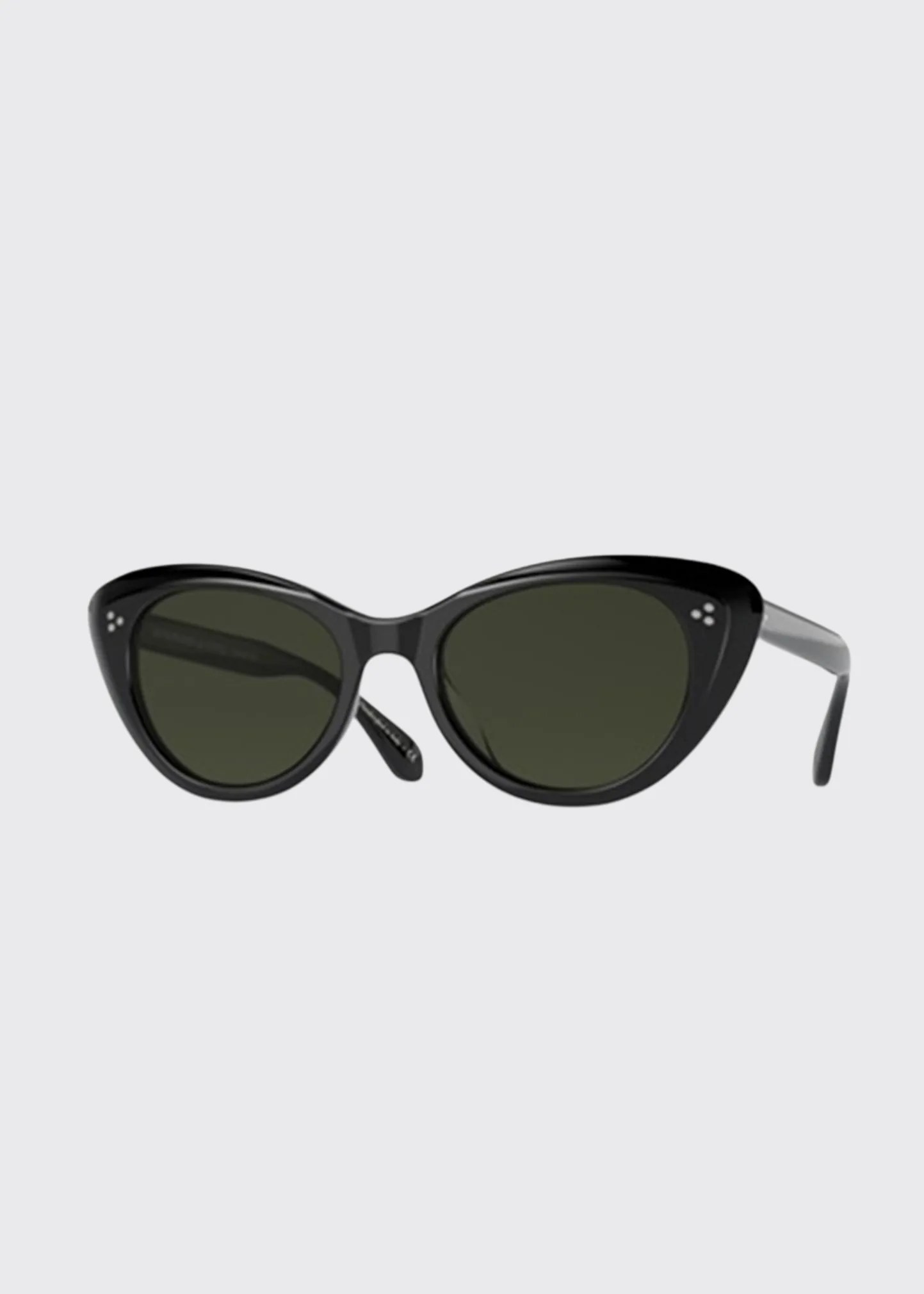 Oliver Peoples Laiya Dramatic Acetate CatEye Sunglasses Neiman Marcus