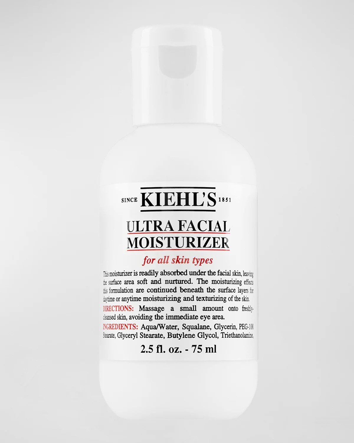 Kiehl's Since 1851 Ultra Facial Moisturizer Sunscreen SPF 30, 4.2 oz
