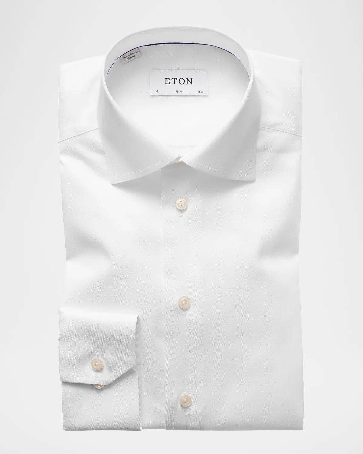Eton ContemporaryFit Twill Dress Shirt Neiman Marcus