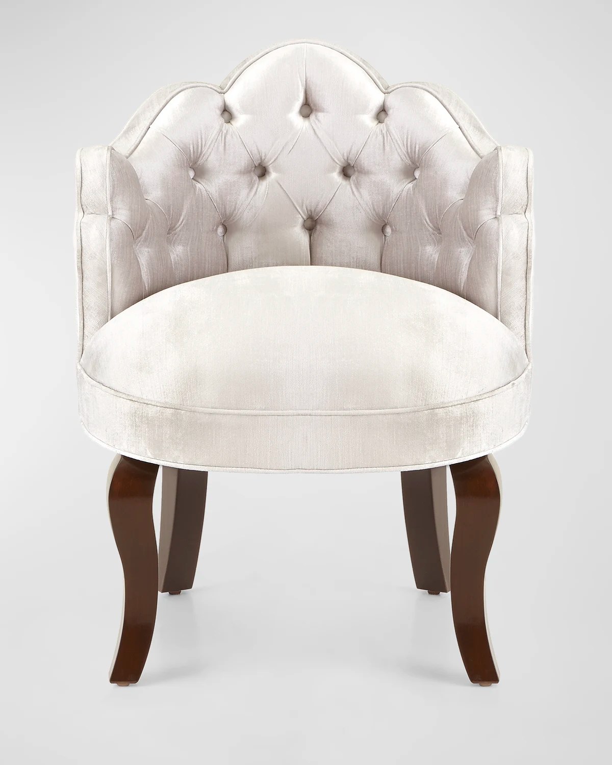 Haute House Allison Tufted Vanity Chair Neiman Marcus