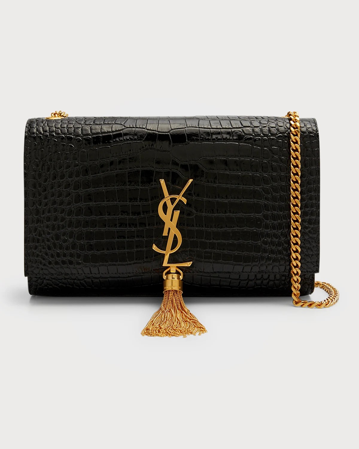 Saint Laurent Kate Medium Grain de Poudre Shoulder Bag Neiman Marcus