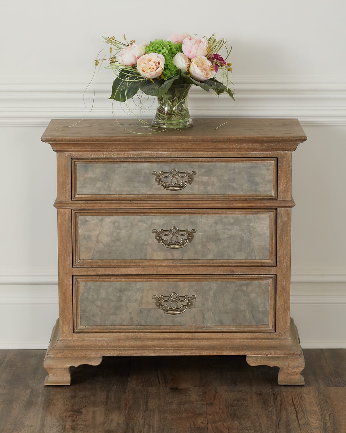Bernhardt Adagio Bachelor's Chest w/ Inlaid Capiz Shells Neiman Marcus