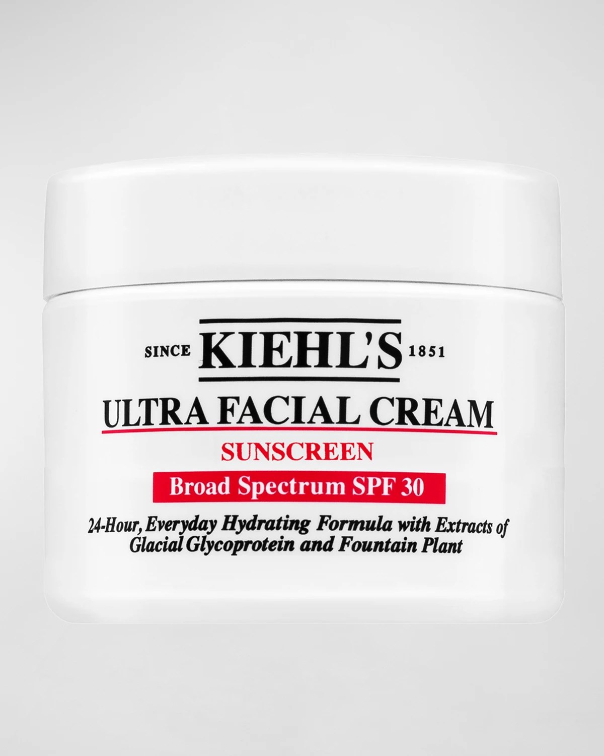Kiehl's Since 1851 Ultra Facial Moisturizer Sunscreen SPF 30, 4.2 oz