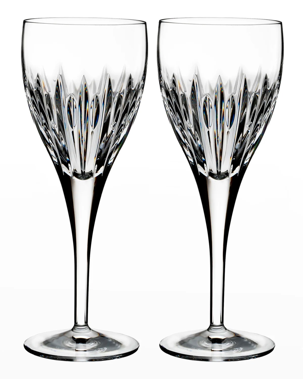 Jensen Sky Crystal White Wine Glasses, Set of 6 Neiman Marcus