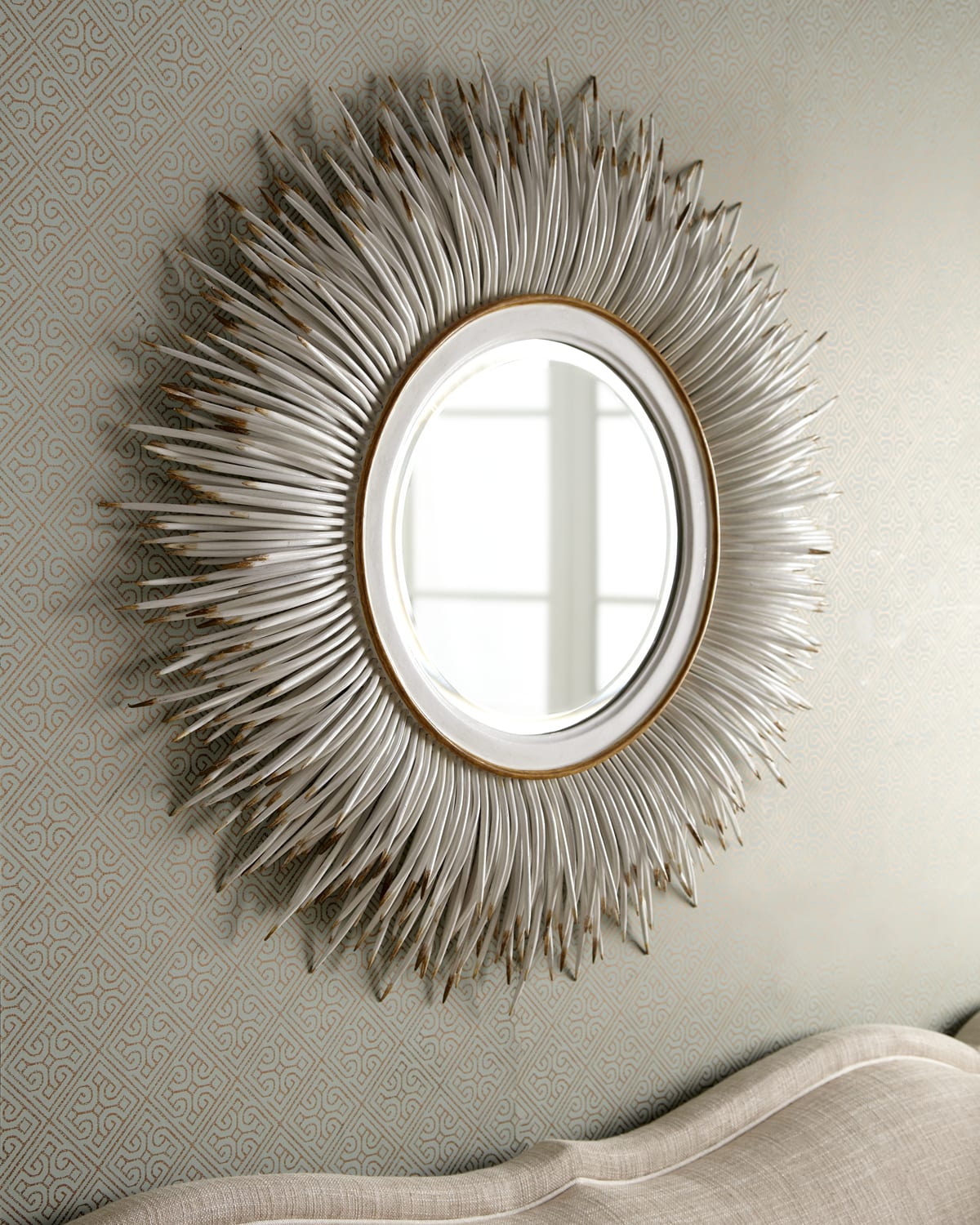 Janice Minor "Porcupine Quill" Mirror Neiman Marcus