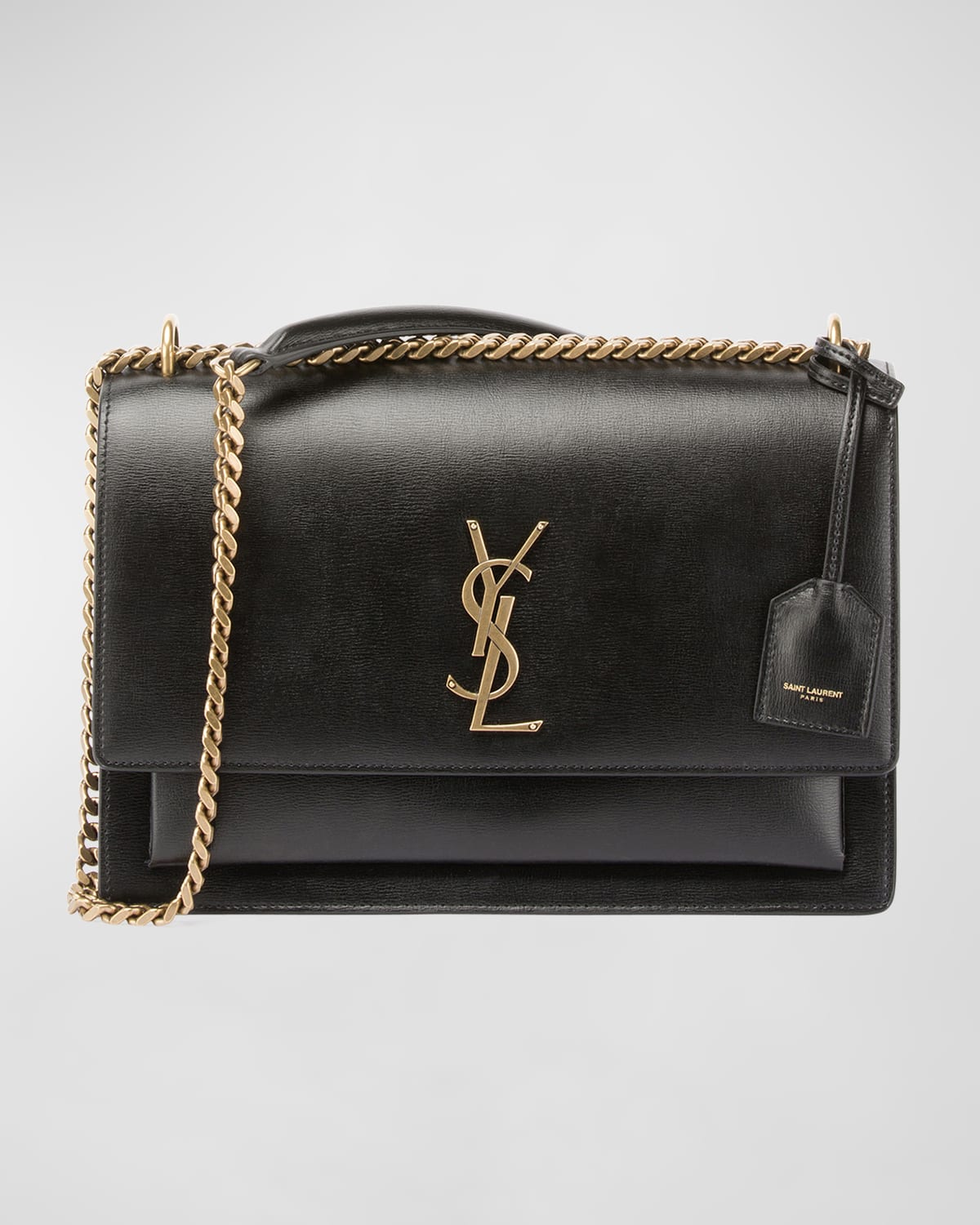 Saint Laurent Sunset Small YSL Chain Crossbody Bag Neiman Marcus