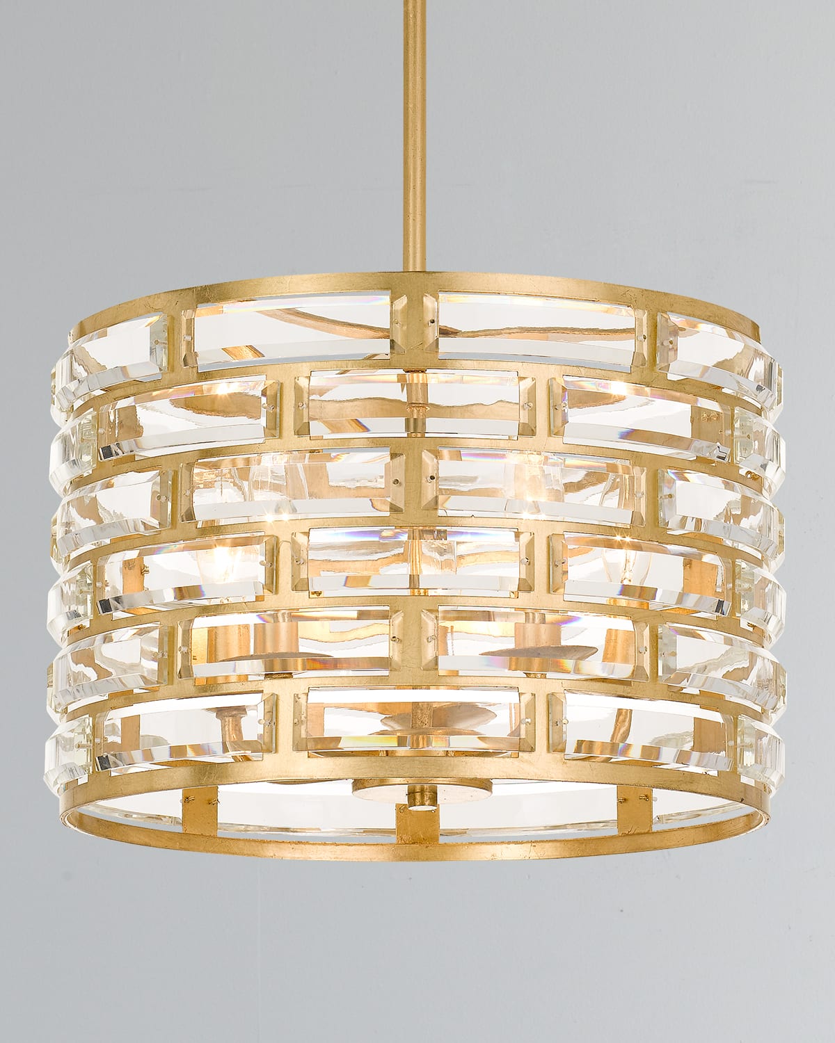 Crystorama Solaris 5Light Mini Chandelier Neiman Marcus
